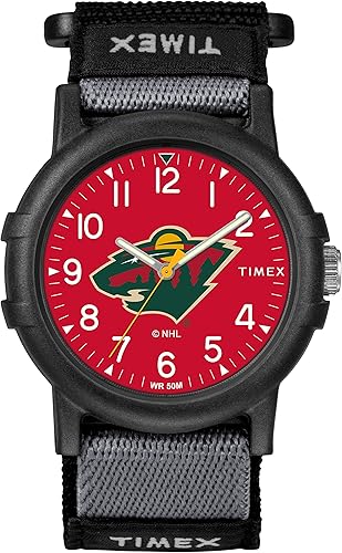 Miniatura 25 de Reloj de recluta Timex NHL 1.496 in Nashville Predators,Boston Bruins,New Jersey Devils,Pittsburgh Penguins,Vegas Golden Knights,Washington