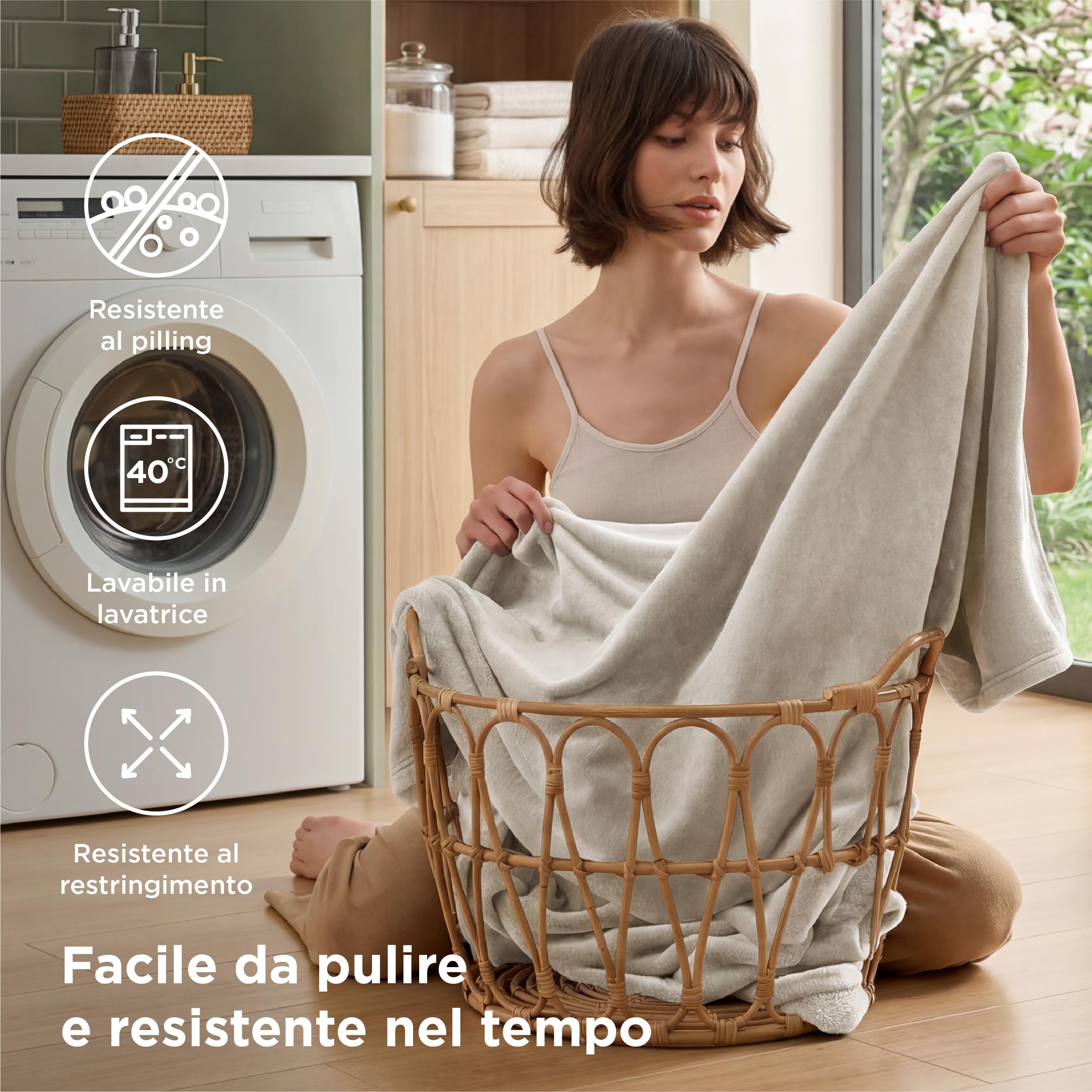 Coperta Pile Matrimoniale 240 X 260