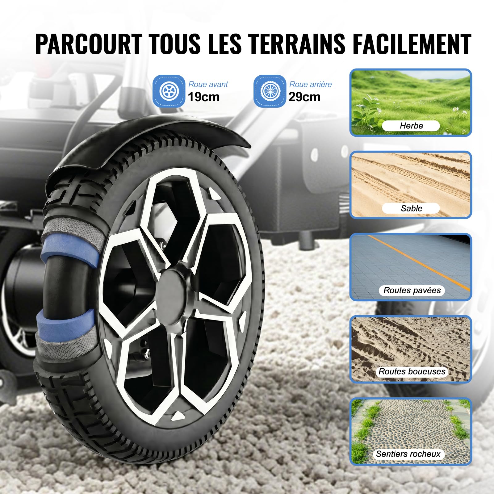 D10 Fauteuil Roulant Électrique Pliable Léger pour Adultes à Mobilité Réduite, Double Moteur,Batterie Lithium 12Ah, Autonomie Jusqu’à 25 km, Châssis Aluminium, Homologué Avion