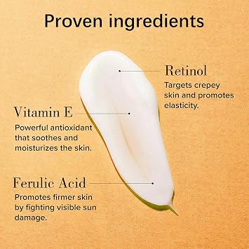 Retinol Body Lotion Firming Moisturizer, Smoothing Body Lotion for Women, Anti Aging Wrinkle Nourishing Tightening Skin, Improve Elasticity, Hydrating Firming Body Skin Care Retinol Cream