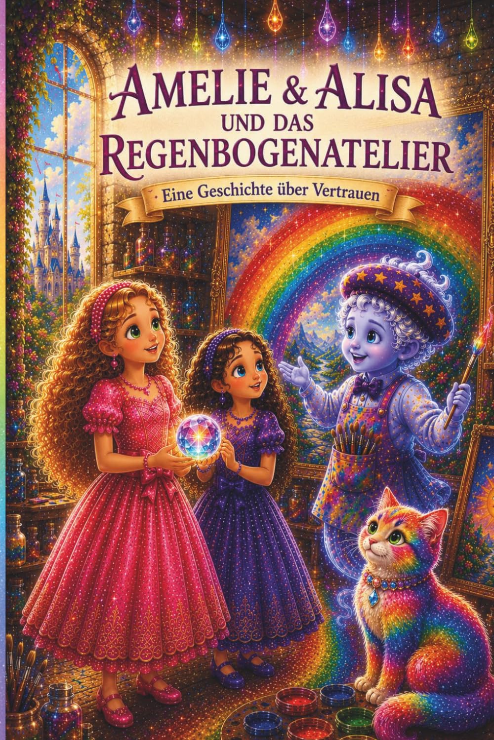 Amelie und Alisa im Regenbogenatelier: Ein Abenteuer über Vertrauen