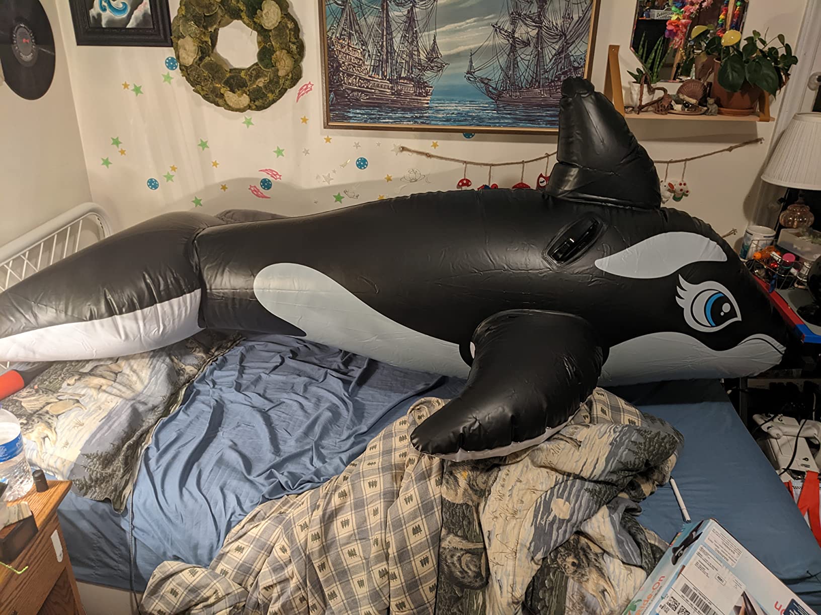 $6/mo - Finance Intex Whale Inflatable Pool Ride-On, 76