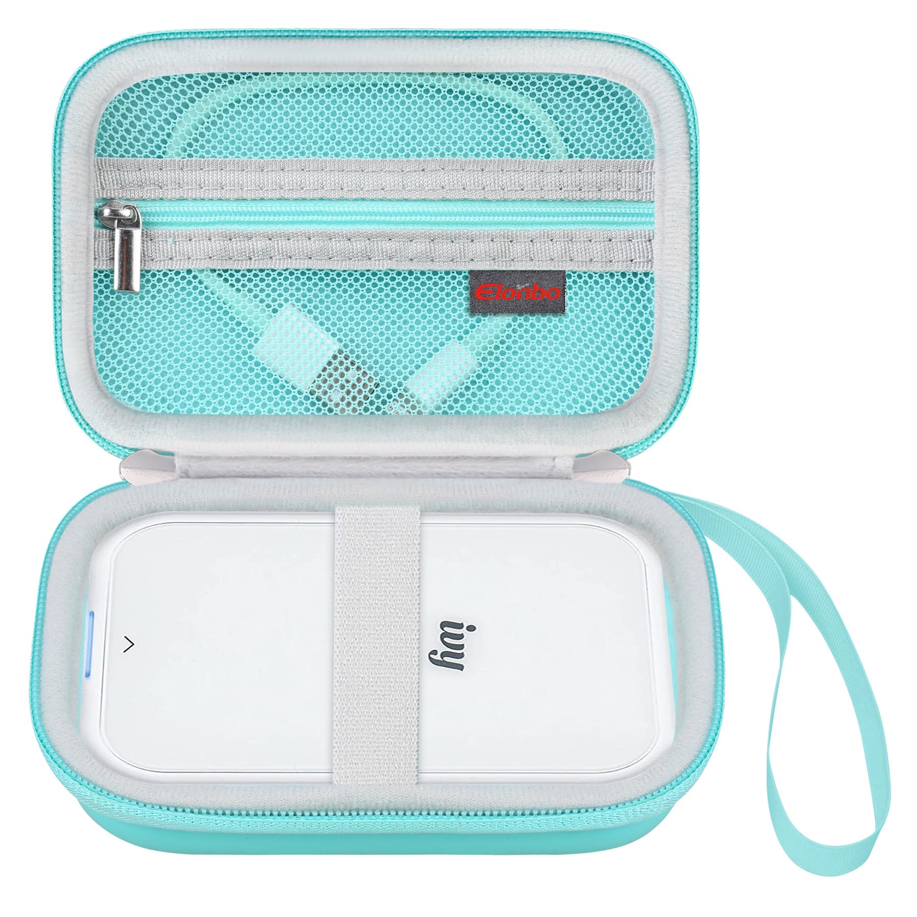 Elonbo Carrying Case for Canon Ivy 2/ Canon Ivy Mini Photo Printer, Portable Instant Smartphone Color Print Digital Camera Hard Travel Bag, Wireless