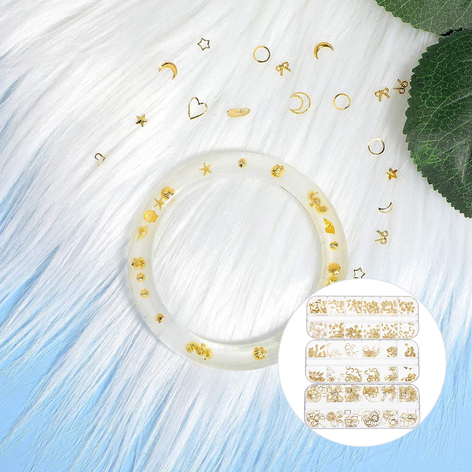 3 pezzi Classic Star Moon Charms accessori fai da te Craft nappe orecchini collana gioielli che fanno risultati ciondolo in acciaio inossidabile  36