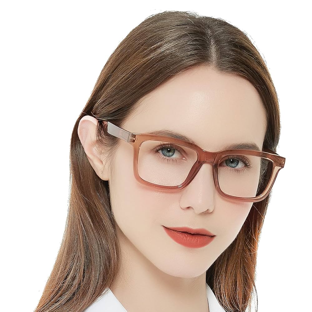 Amazon.com: AEZUNI Large Square Reading Glasses Women Trendy