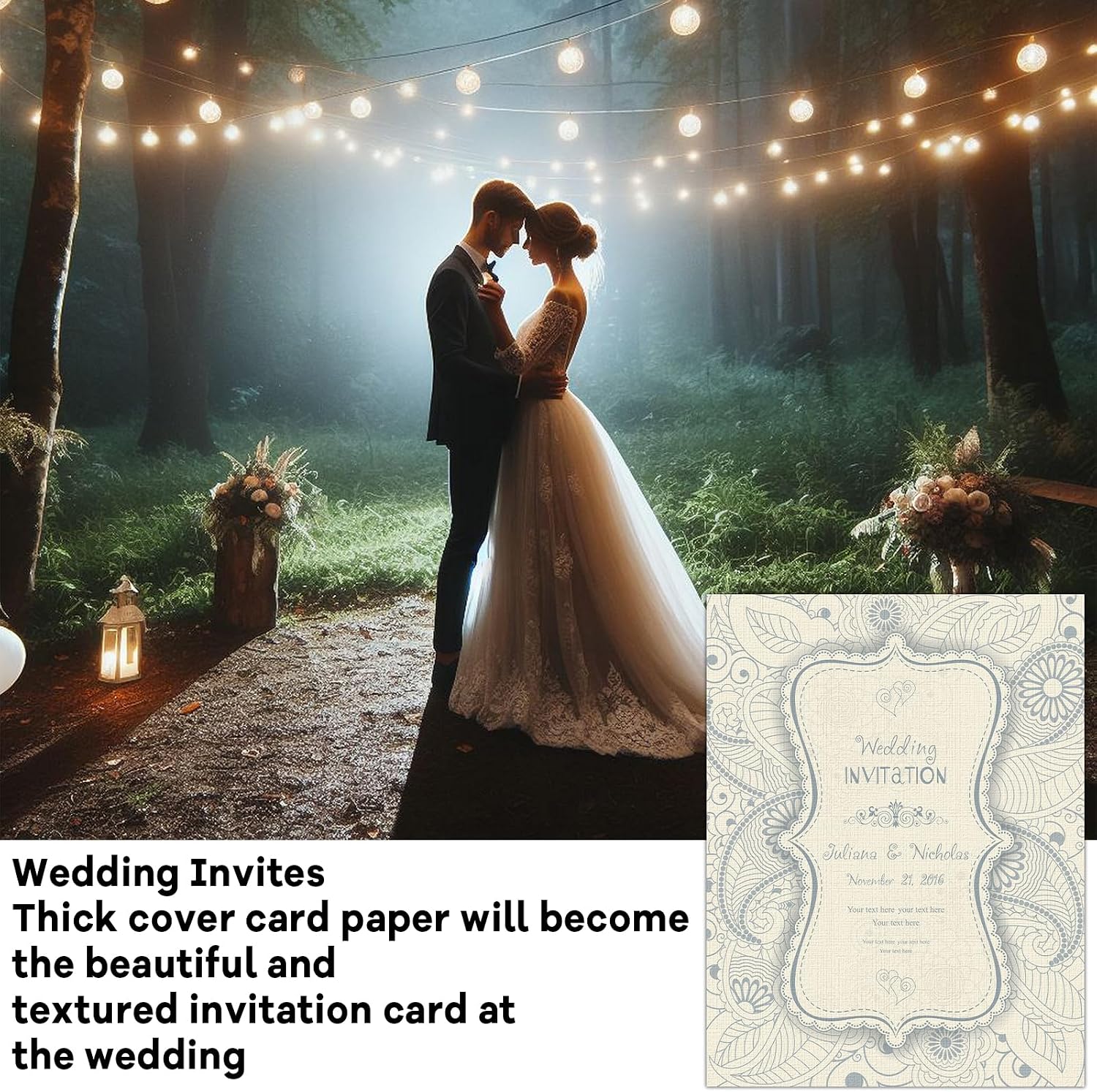 party greeting 150 Sheets Linen Cardstock Paper 8.5 x 11 Linen Textured Cardstock White Invitation Card Stock Heavy Weight 80lb Cover Invitation Linen Paper for Printers Arts and Craft Scrapbook