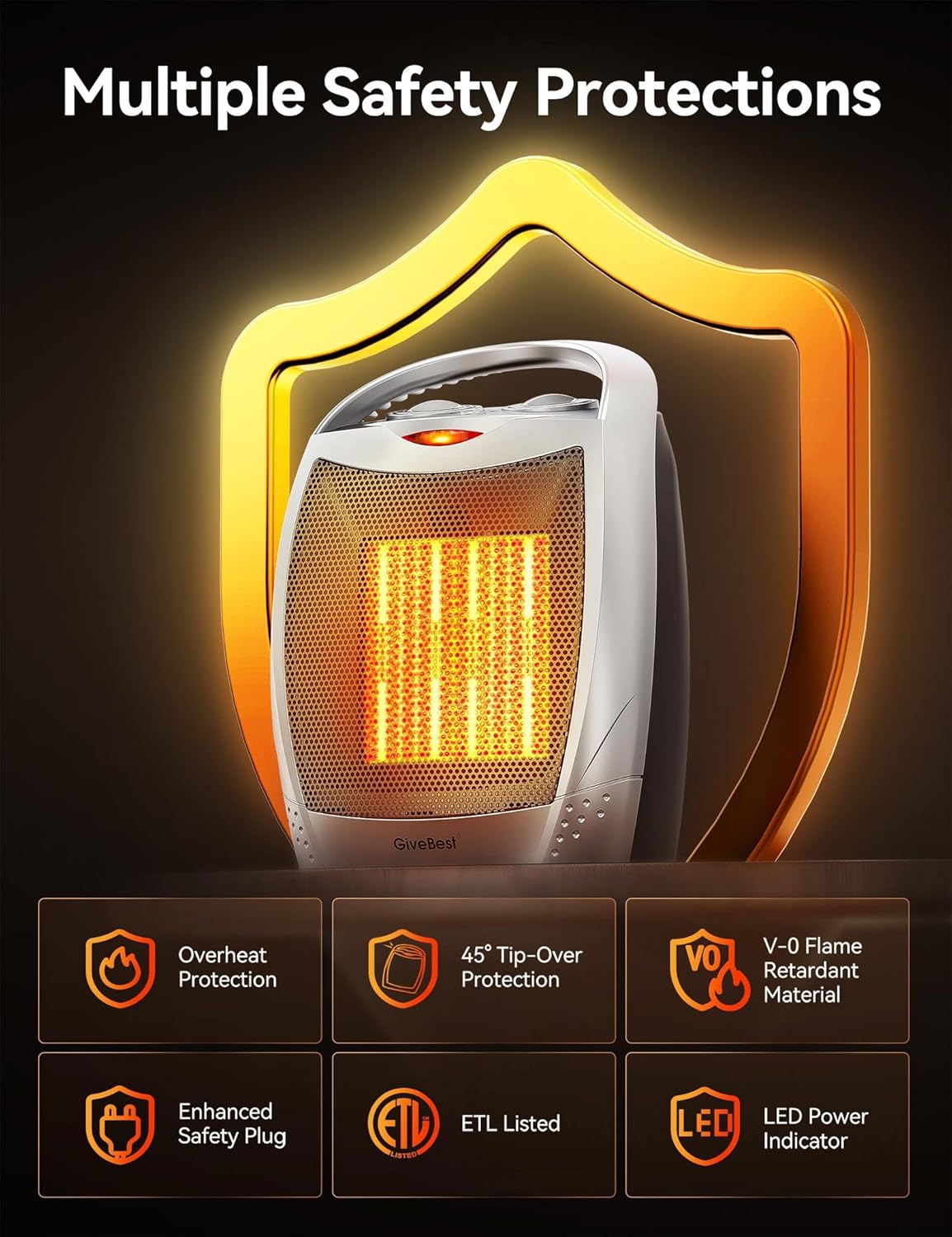 Stay Warm in Style: GiveBest Portable Electric Space Heater Review
