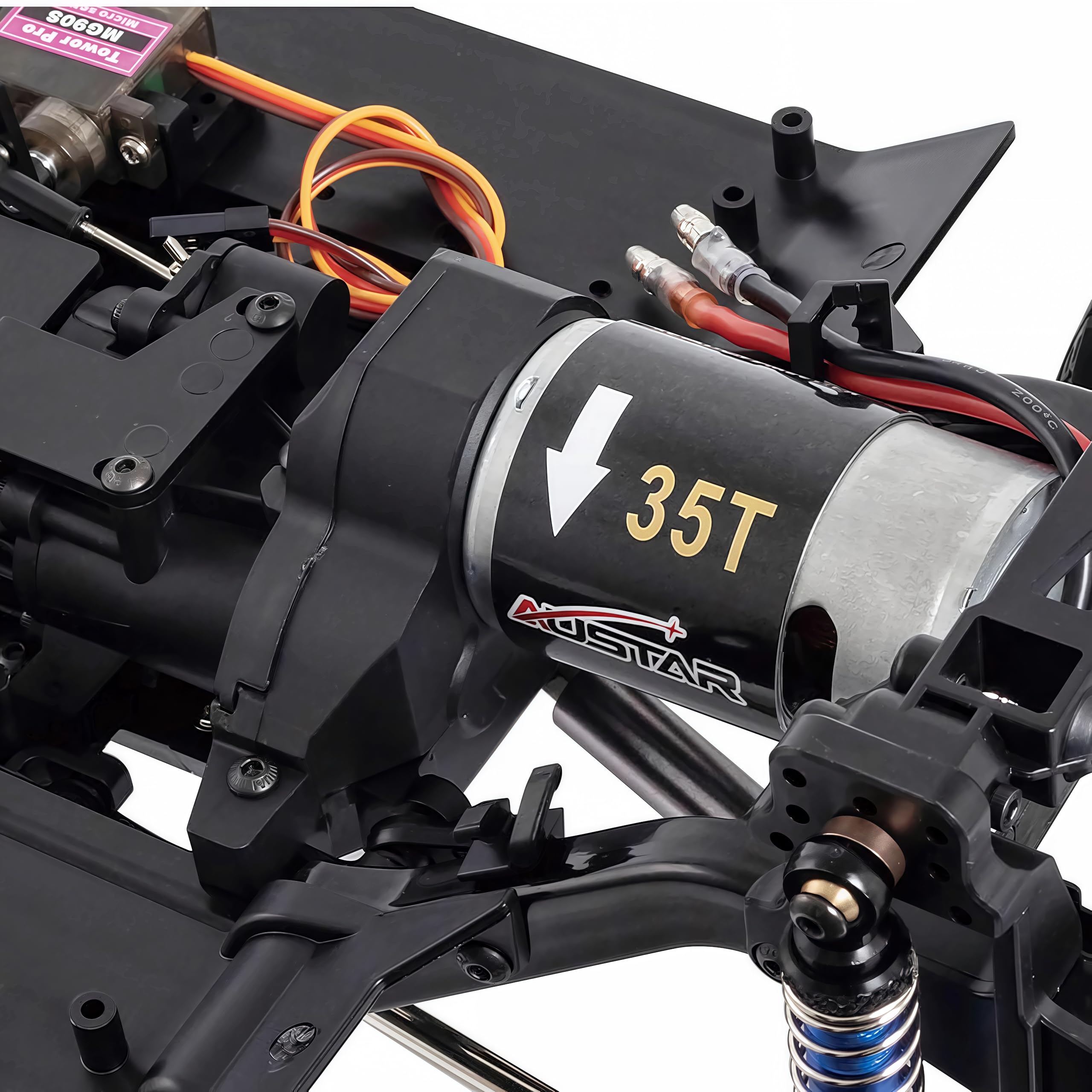 Amazon | 1/10 RCクローラー 313mm シャーシキット 2速ギアボックス
