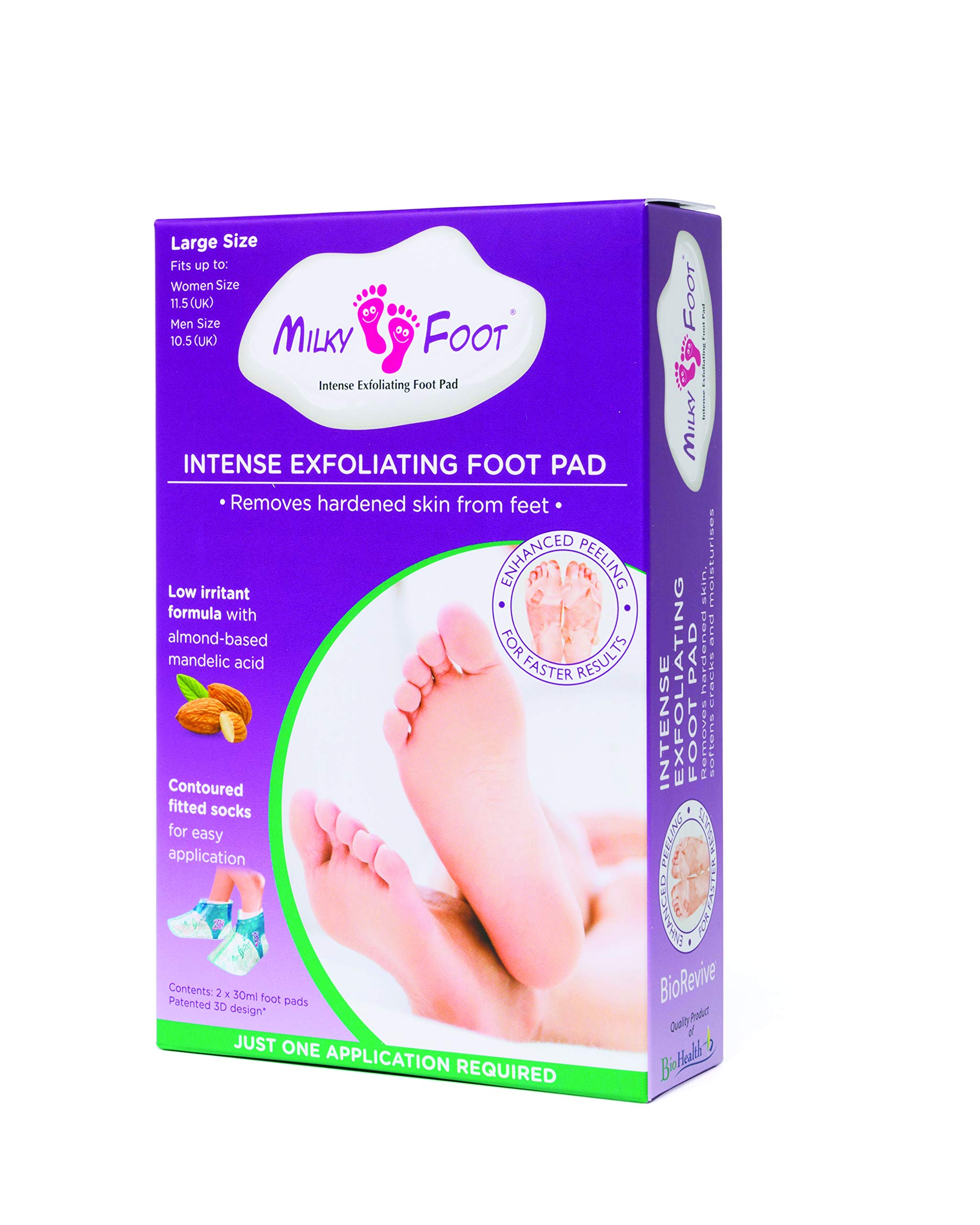 Milky Foot - Intense Exfoliating foot pad (Large)