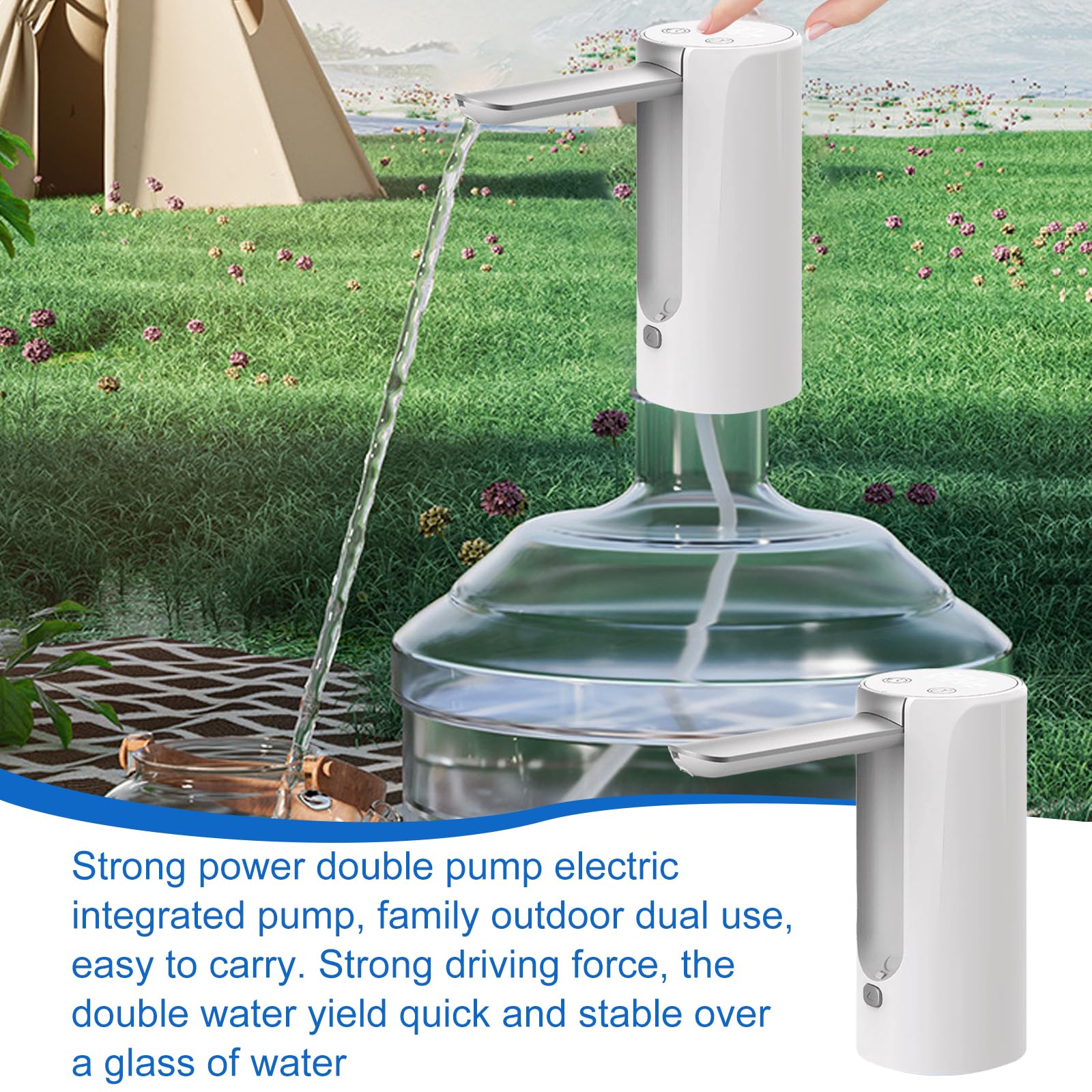 Water Bottle Pump, Electric Water Dispenser, USB