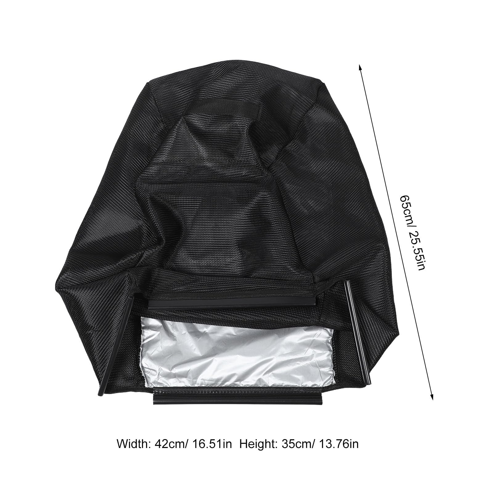 Kisangel Sacco raccoglierba per Tosaerba Compatibile con Honda HRJ216/HRJ196/HRU216, Sacco di Raccolta detriti da Prato, Accessorio di Facile Installazione per la Manutenzione del Giardino.