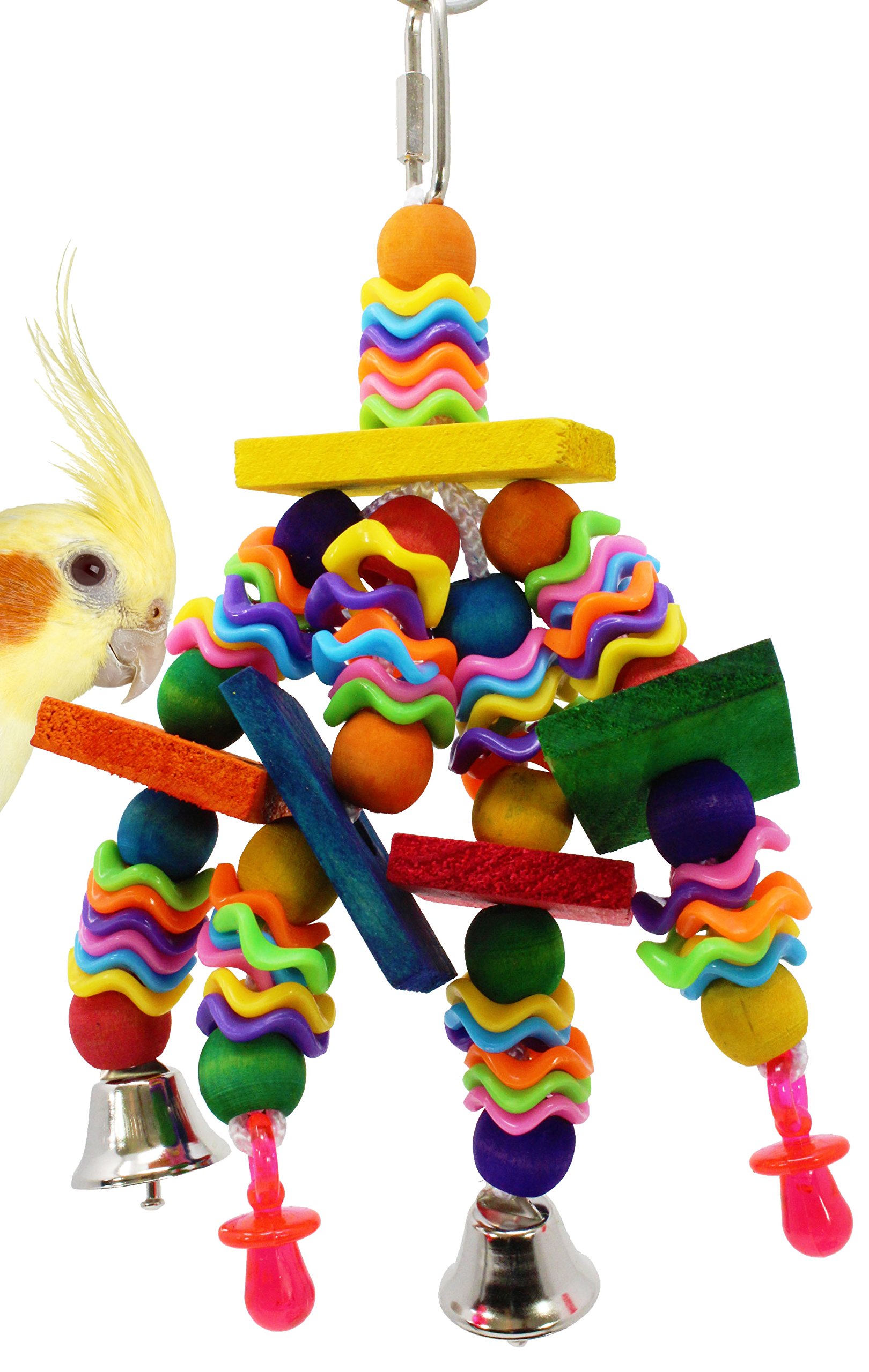 Buy 840 Wiggles N Wafer Bonka Bird Toys Cages Parakeet Conure Cockatiel
