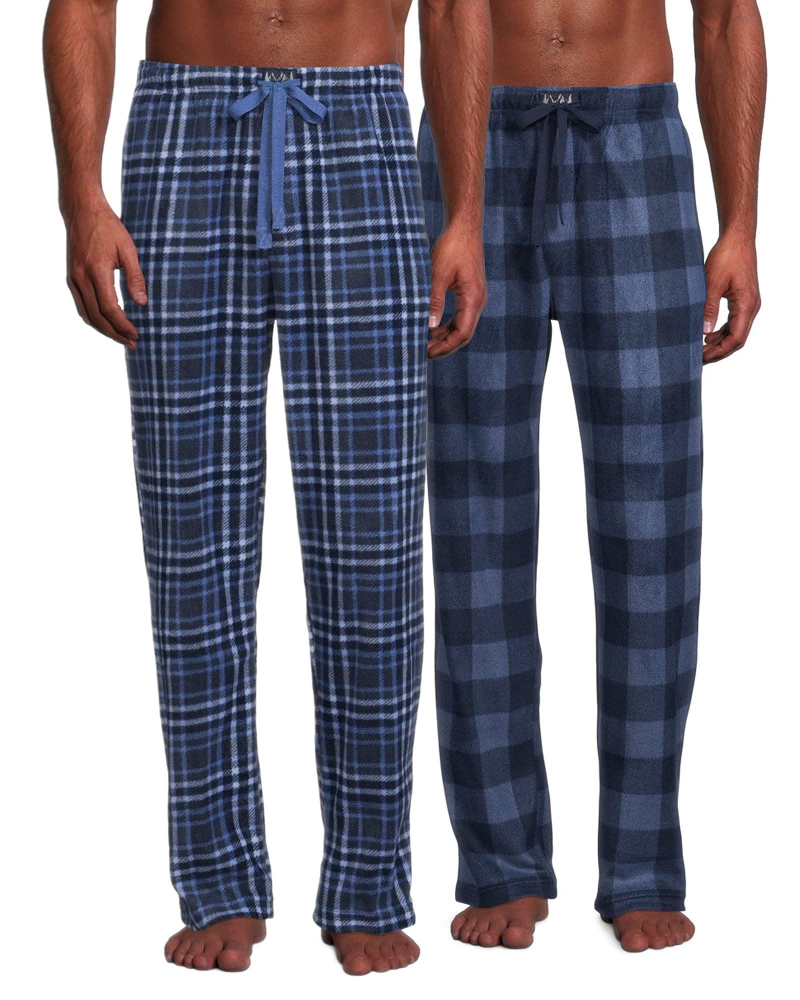 Lucky BrandMen's Pajama Pants - Ultra Soft Fleece Sleep and Lounge Pants (2 Pack)