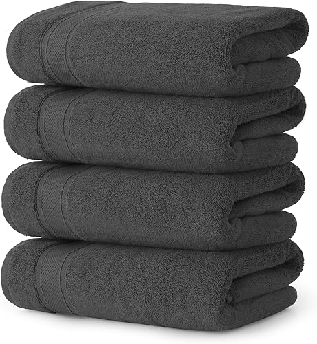 Magshion Juego de 6 toallas de mano de algodón suave para baño, color turquesa