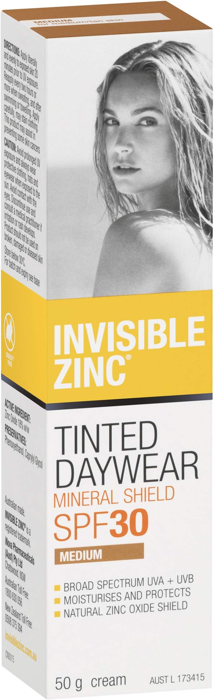 Tinted Daywear (Medium) SPF 30+ UVA-UVB 50g