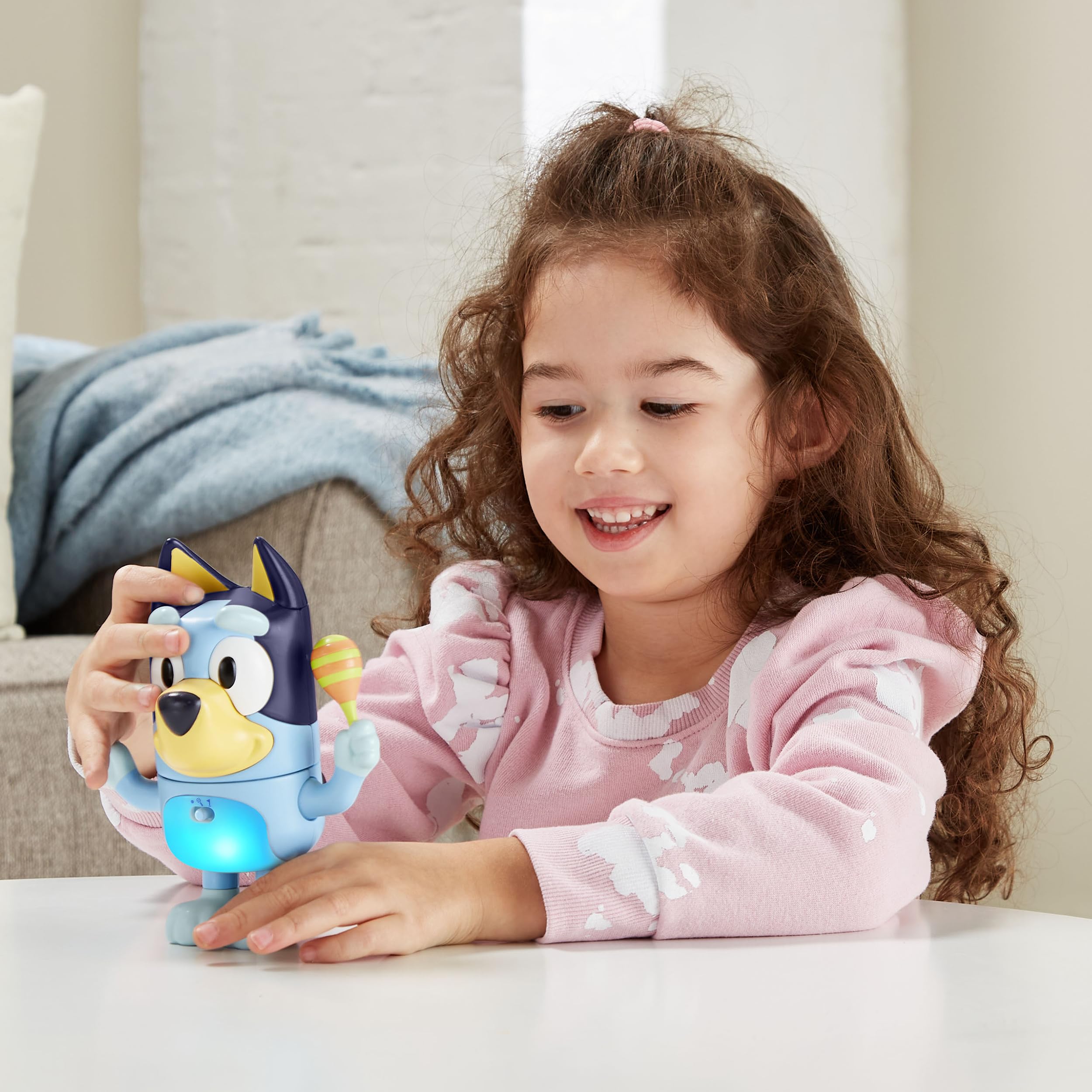 VTech Bluey Dreh- & Zieh-Reaktionsspiel – Interaktives Spielzeug ab 3 Jahren