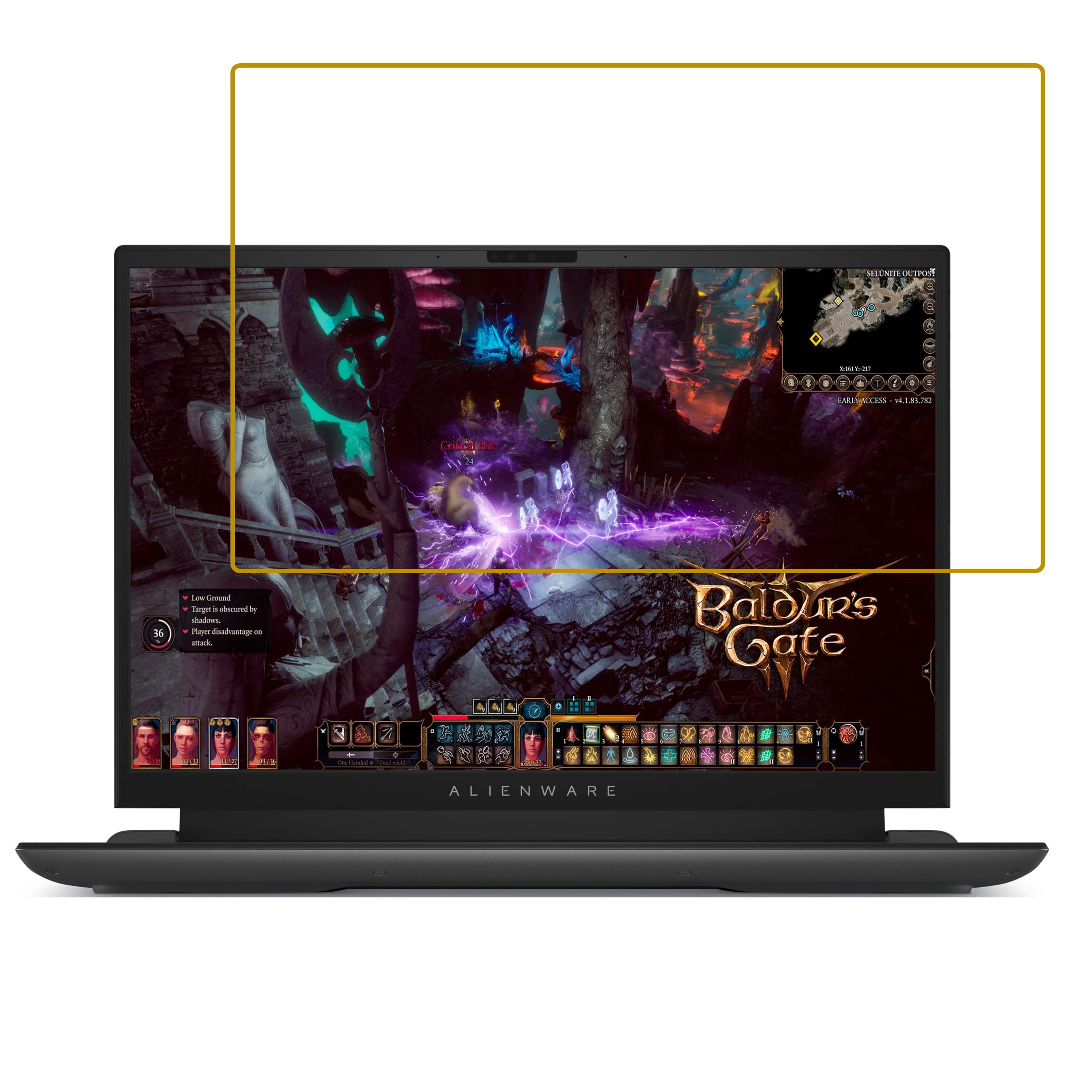 DVTECH® Dell Alienware m18 Gaming Laptop (18 Inch) laptop Screen protector 9H Flexible Unbreakable Scratch resistance (Flexible Screen Protector) (B0CRNVL2SL) Amazon Price History, Amazon Price Tracker