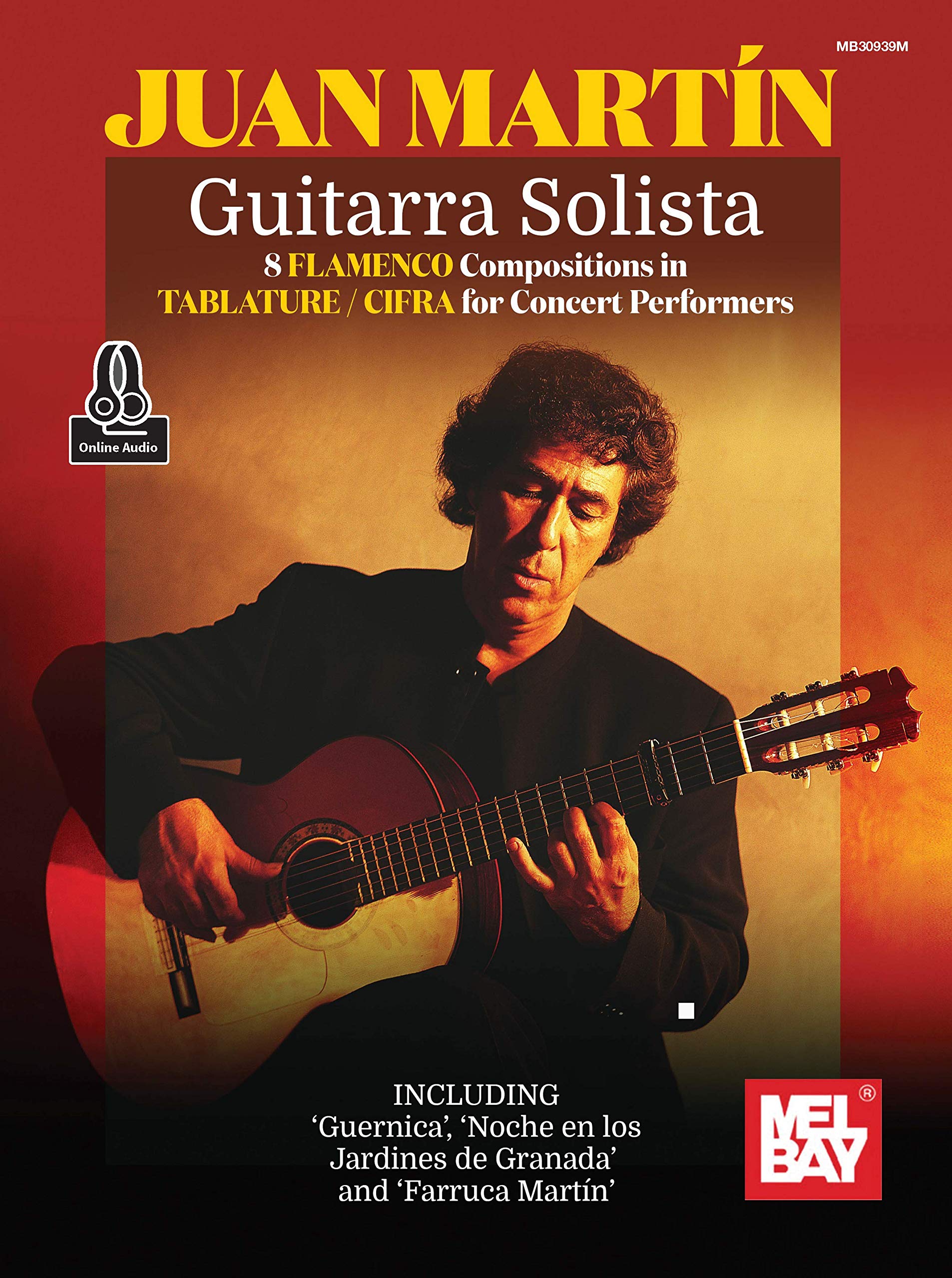Guitarra Solista: 8 Flamenco Compositions in Tablature/Cifra for Concert Performers