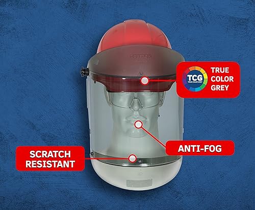 Miniatura 9 de OBERON Protector facial Arc Flash - 12 CAL - Incluye tapa dura y protector facial - Serie TCG