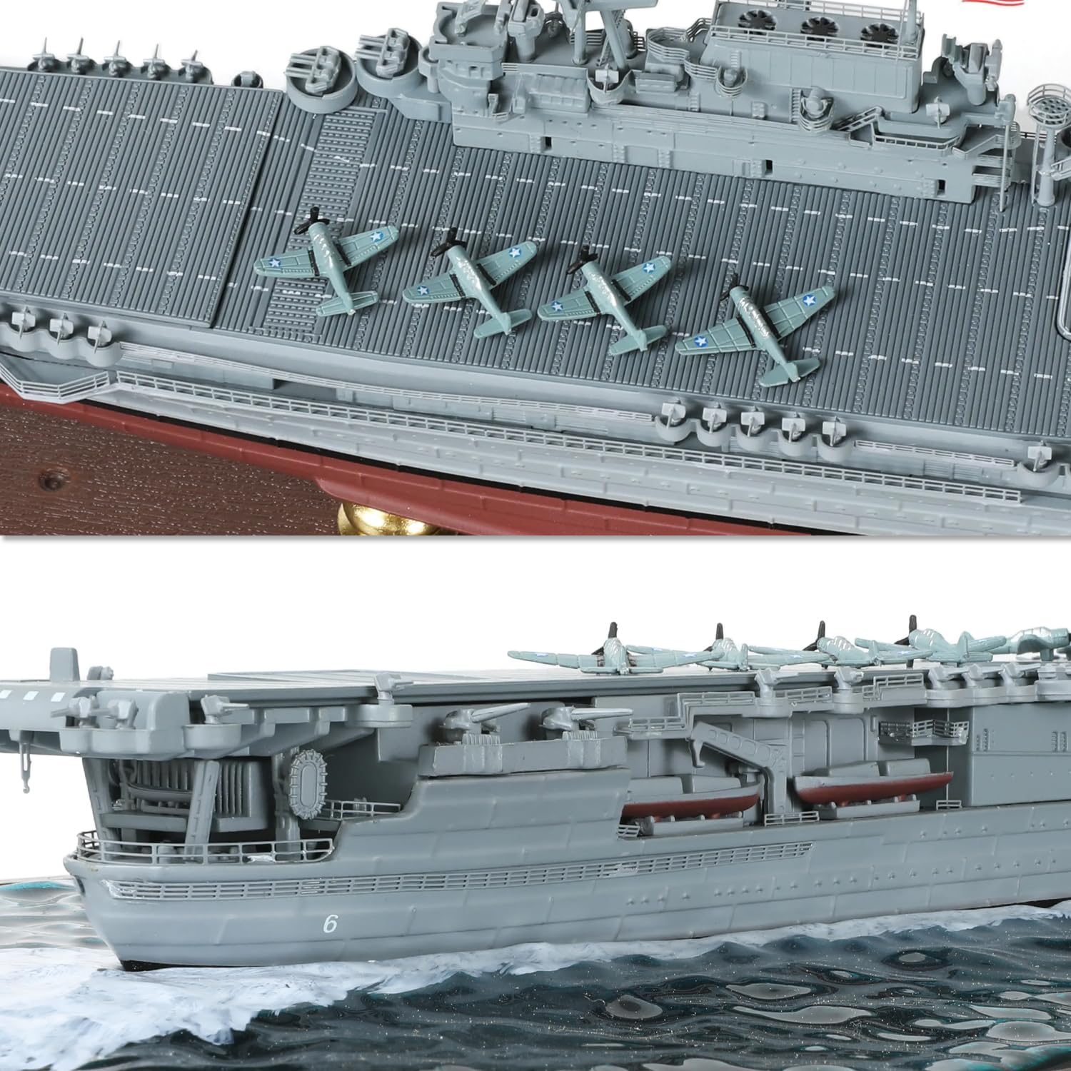 Amazon.com: NUOTIE 1/700 USS Enterprise CV-6 Aircraft