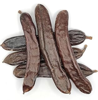 Whole Greek Certified Organic Carob Pods 85g(3 oz) - 1.95Kg(68.8 oz) A' Grade Ceratonia Siliqua (220 Grams (7.8 oz))