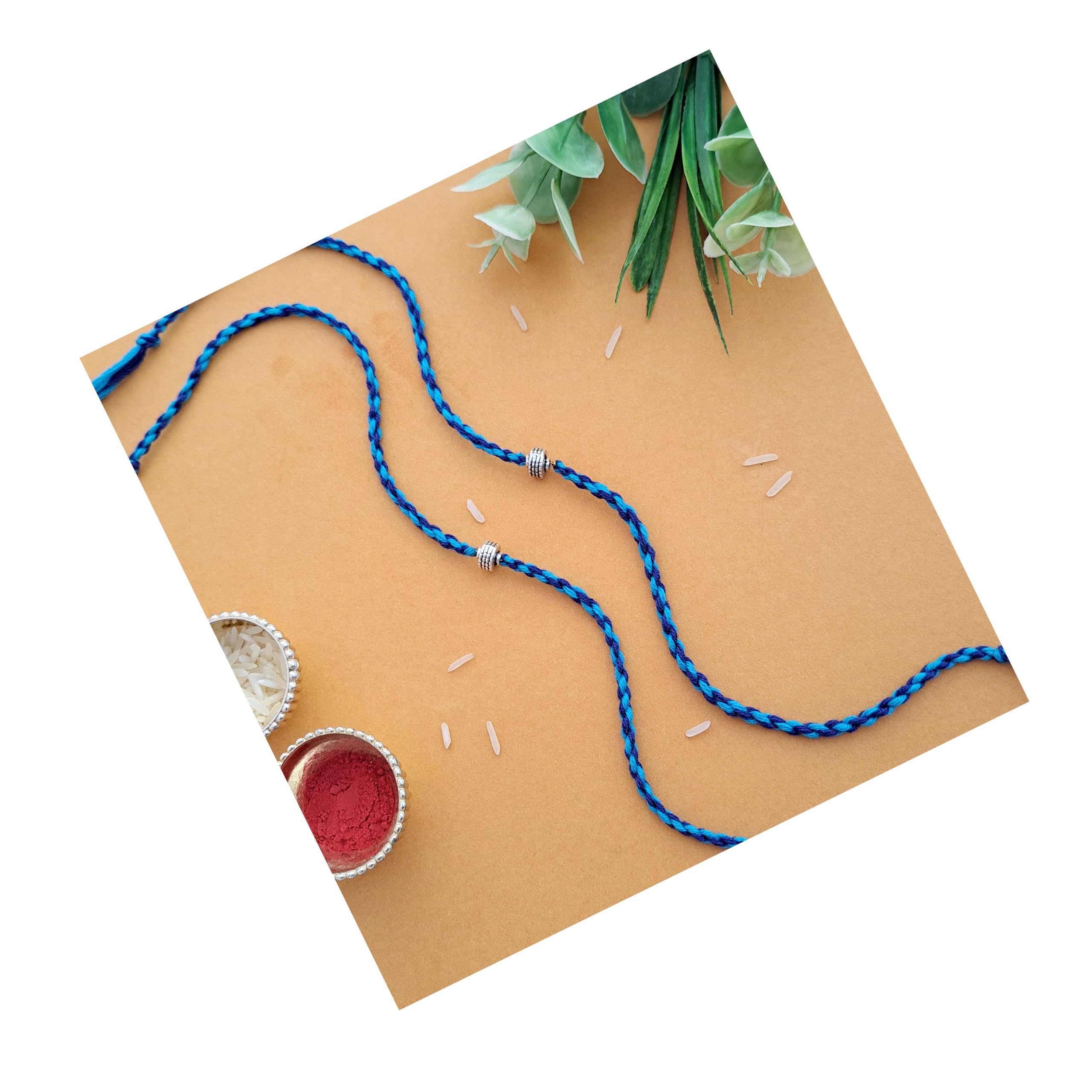 Beautiful Handcrafted Simple Braided Rakhi Multicolor Thread Rakhi For Brother, Bhaiya bhai Rakshabandhan Gift for brother(Pack of 2)-MCI-RAKHI-2026-031-image-18