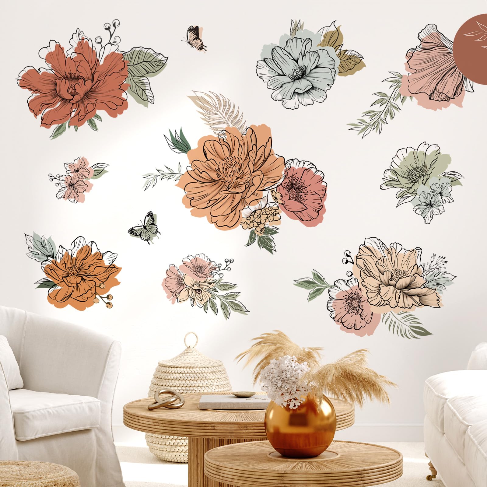Sweet Jojo Designs Farm Animals Large Peel And Stick Wall Decal Stic