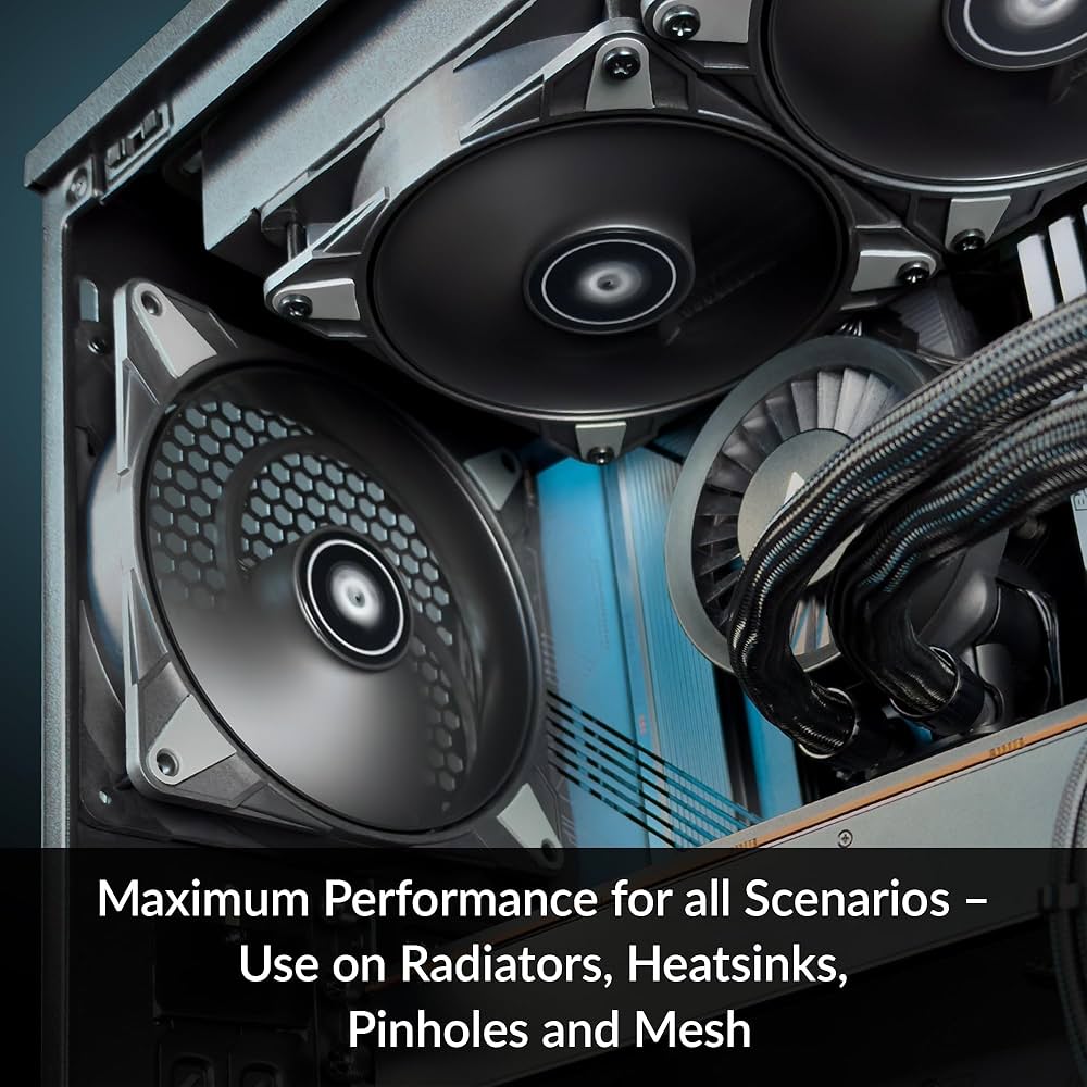 [新品未開封] ARCTIC P14 Max ファン 8個セット ARCTIC P14 MAX Black PC ケースファン 8個まとめ売り ARCTIC