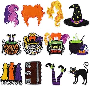 Applique Patches Ghost Patch Iron Sew On Halloween Spooky Embroidery Applique Embroidered Badge E Iron On Patches For Hats - Foto 2
