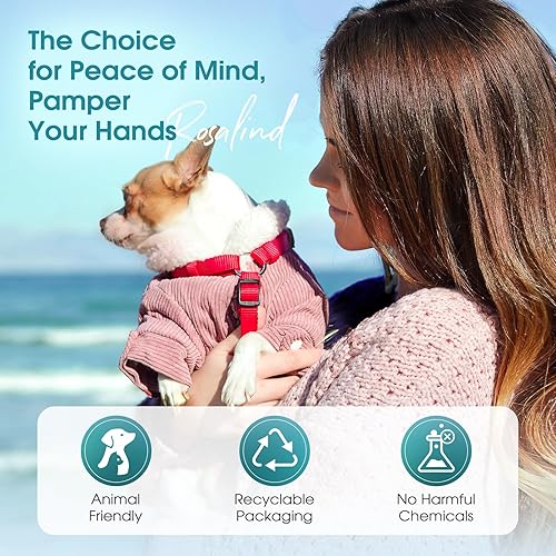 Miniatura 5 de ROSALIND Juego de esmaltes de uñas de gel, 23 esmaltes de gel con purpurina verde, azul, morado con base mate y capa superior brillante, rosa