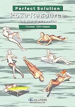 Pose Resource 、ALLPOSE 8冊セット Pose Resource 8 Lying b (japan import), Action Figures