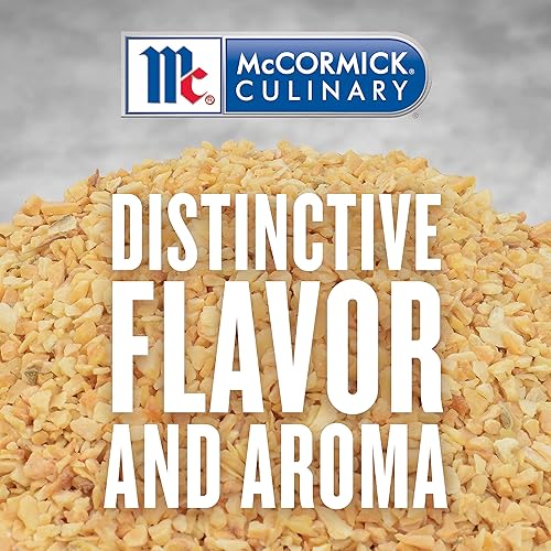 Miniatura 2 de McCormick Culinary Ajo picado, 23 onzas, un recipiente de 23 onzas de ajo picado seco, perfecto para sopas, guisos, aderezos y adobos