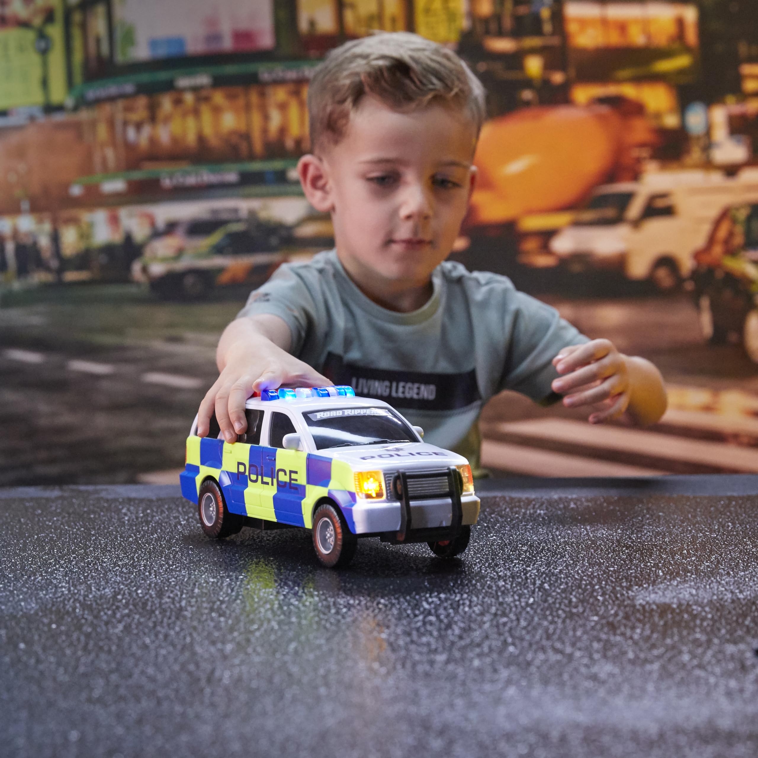 Nikko 20244 UK Rush and Rescue 12"-30 cm policyjny SUV