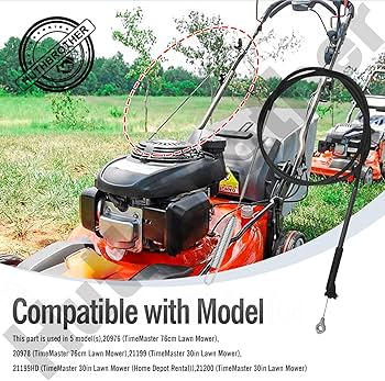 Amazon.com: 133-1998 Brake Cable for Toro 30