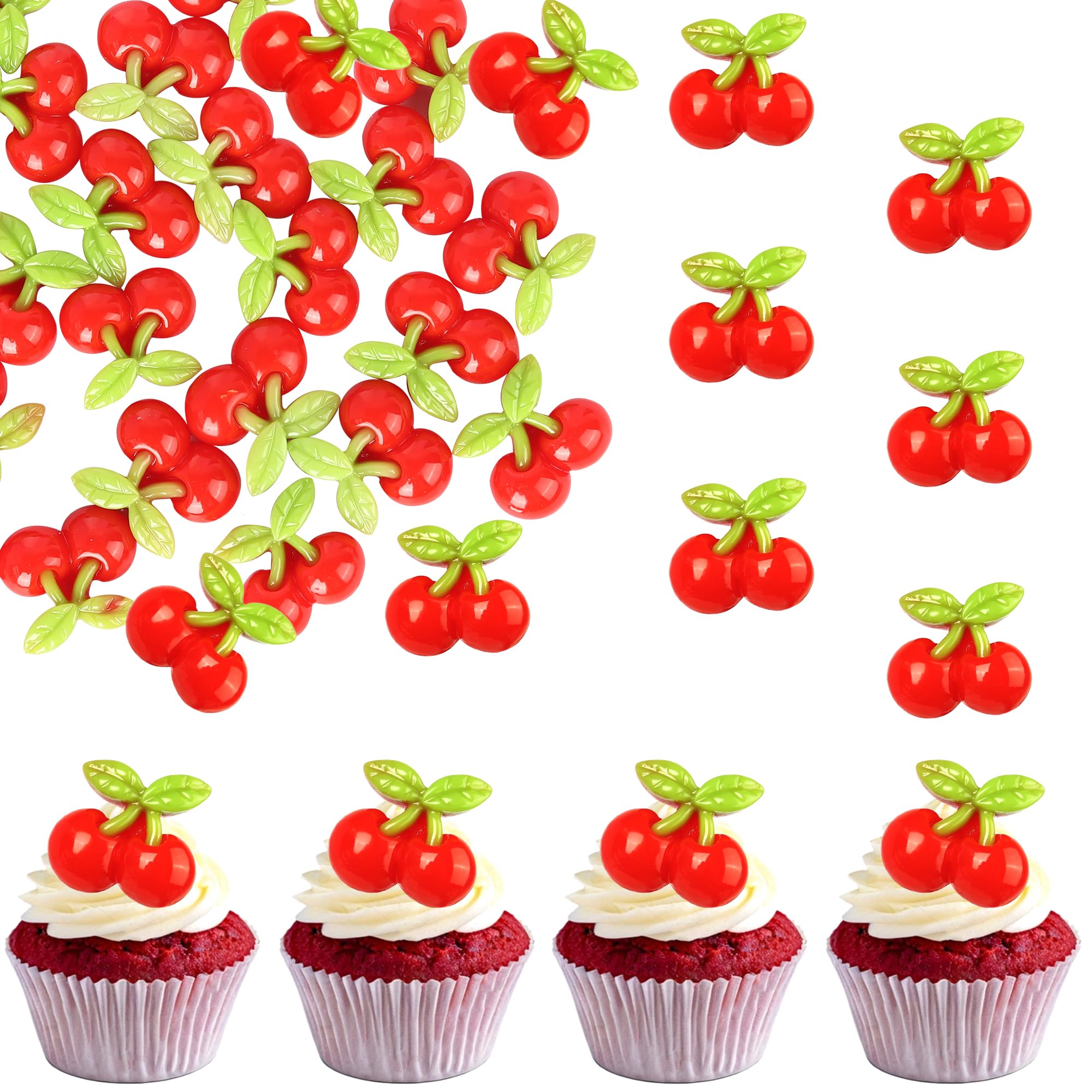 1st Birthday Cake Topper - Strawberry Theme -22
