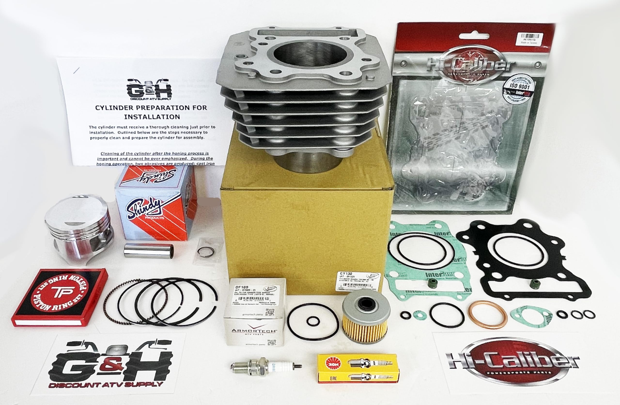 New Cylinder Engine Motor Top End Rebuild Kit compatible with 1985