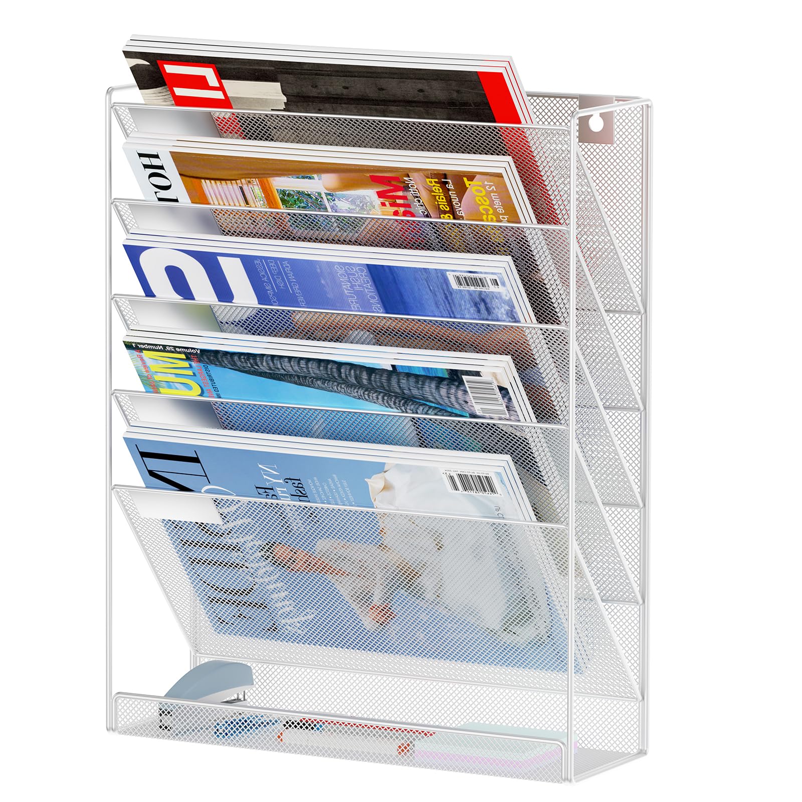 organizzatore per documenti, porta A4 e forniture ufficio, striscione da scrivania, accessori da scrivania (grigio)