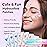 Sosky Hologram Pimple Patches for Face, Hydrocolloid Acne Patches with Salicylic Acid, Cute Star Zit Stickers,Colorful Blemish Covers,48 Count Blue Pink Star Heart Moon Flower