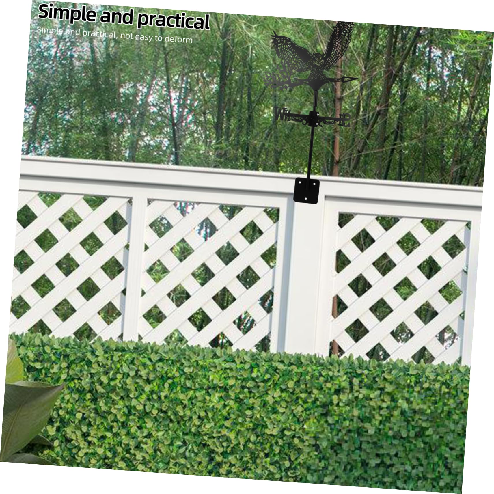 Levemolo Katzenkopf Windfahne Aus Dekorativer Wetterhahn Für Garten Dach Und Außenbereich Stabil Und Langlebig Windrichtungsanzeiger Für Stilvolle Gartendekoration
