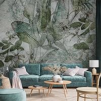 Vista 2 de artgeist Mural de pared Hojas de 135 x 101 pulgadas, papel tapiz autoadhesivo extraíble grande, adhesivo grande extraíble, decoración de pared