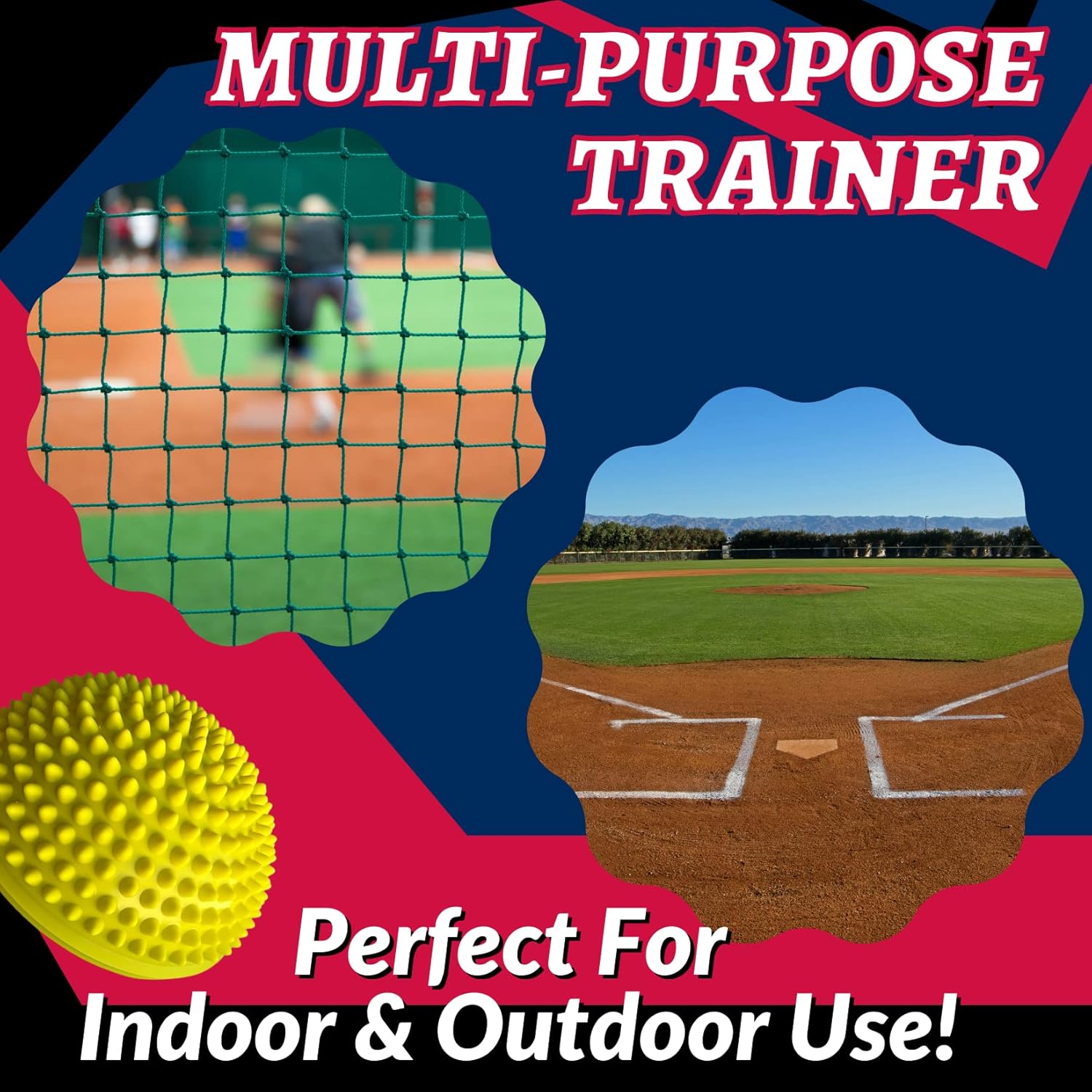 Softball Pitching Training Aids Pod (Packs of 1 & 2) Baseball & Softball Pitching, Hitting
