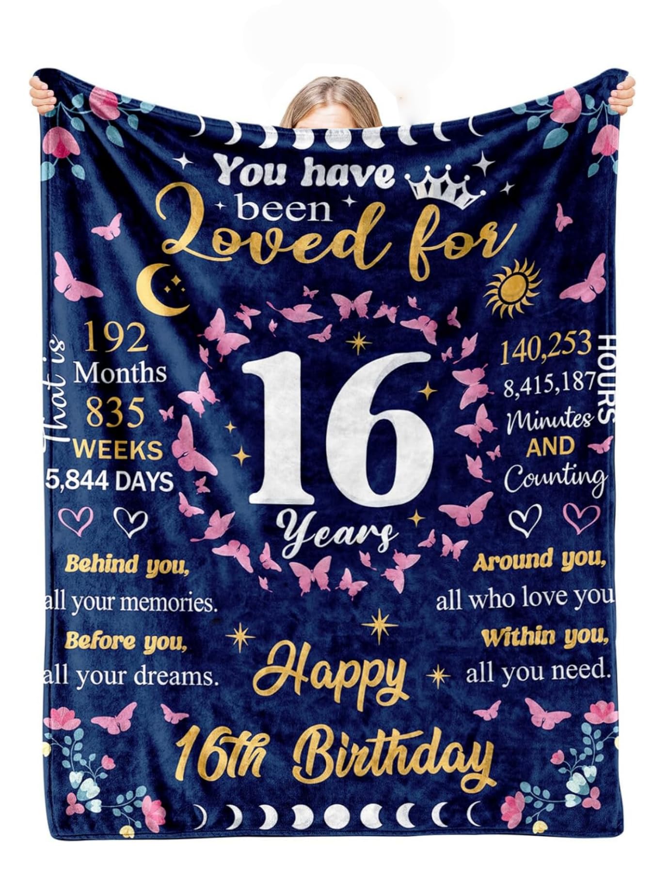 Couverture cadeau pour filles de 16 ans : enveloppez votre sœur de douceur