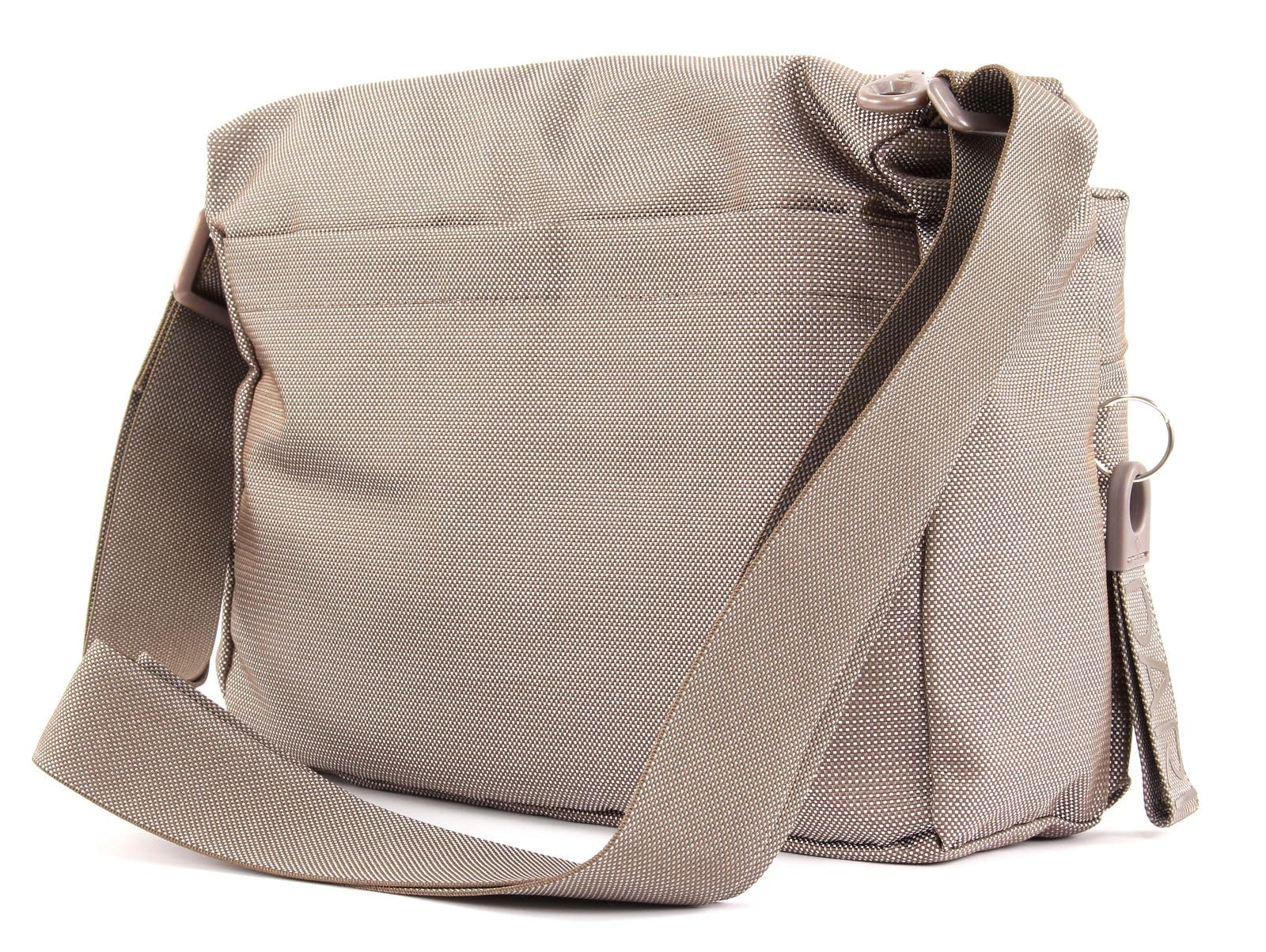 Mandarina Duck Bolso bandolera gris (Iron Gate) Md 20 P10qmtt7 21x15x8 (L x H x W)