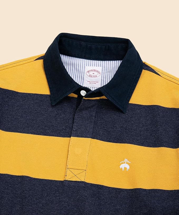 ブルックスブラザーズ / コットンジャージー ラグビーシャツ