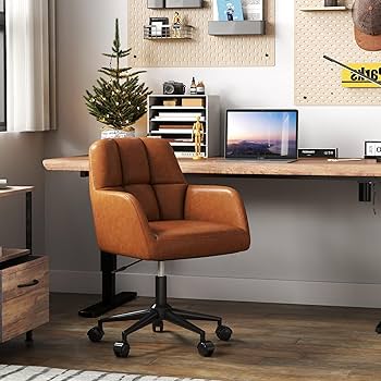 TRUCK FURNITUREブラウンレザーデスクワークチェア DESKWORK CHAIR | TRUCK FURNITURE