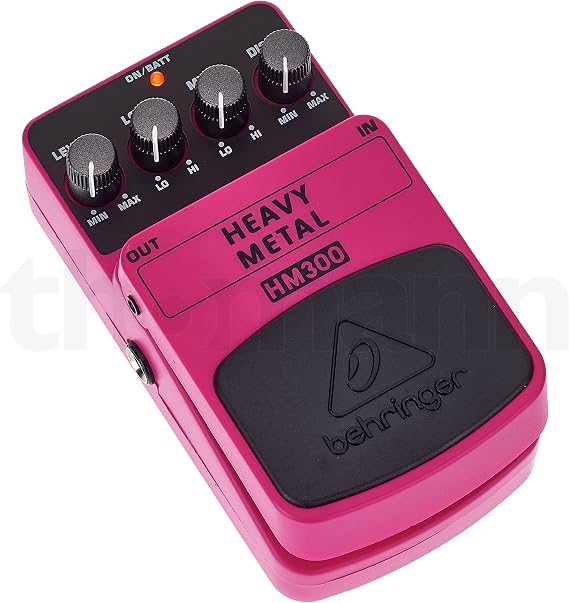 Behringer Heavy Metal Hm300 Heavy Metal Distortion Effects Pedal