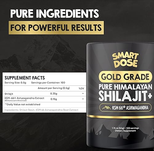 Miniatura 7 de Resina pura Shilajit del Himalaya, más del 85% de ácido fúlvico y tarro grande con 125 porciones, probablemente el Shilajit más puro del mercado,