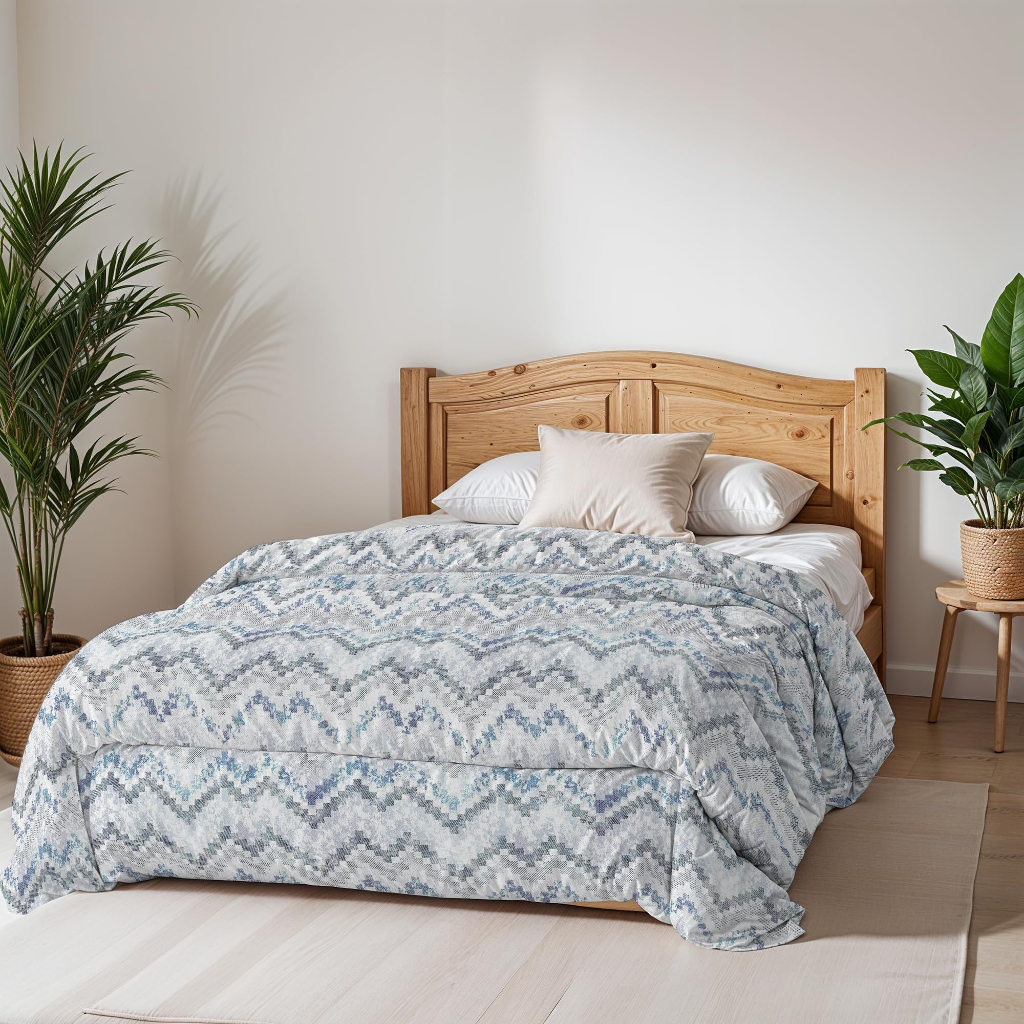 Italian Bed Linen Edredón de Invierno Estampada “Basic”, Jakarta, 200x245 cm