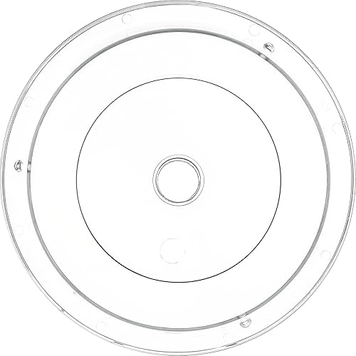 Miniatura 2 de Carlisle FoodService Products 190007 Cubierta de placa de policarbonato, 9.37 pulgadas de diámetro x 2.56 pulgadas de alto, transparente (caja de 12)