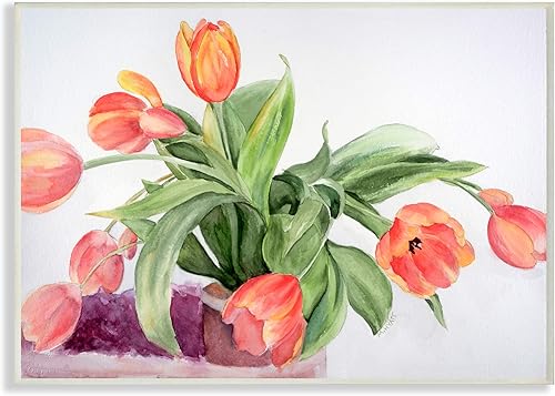 Miniatura 1 de Stupell Industries Melissa Hyatt LLC - Placa de pared (13.0 x 7.5in), color rojo y naranja